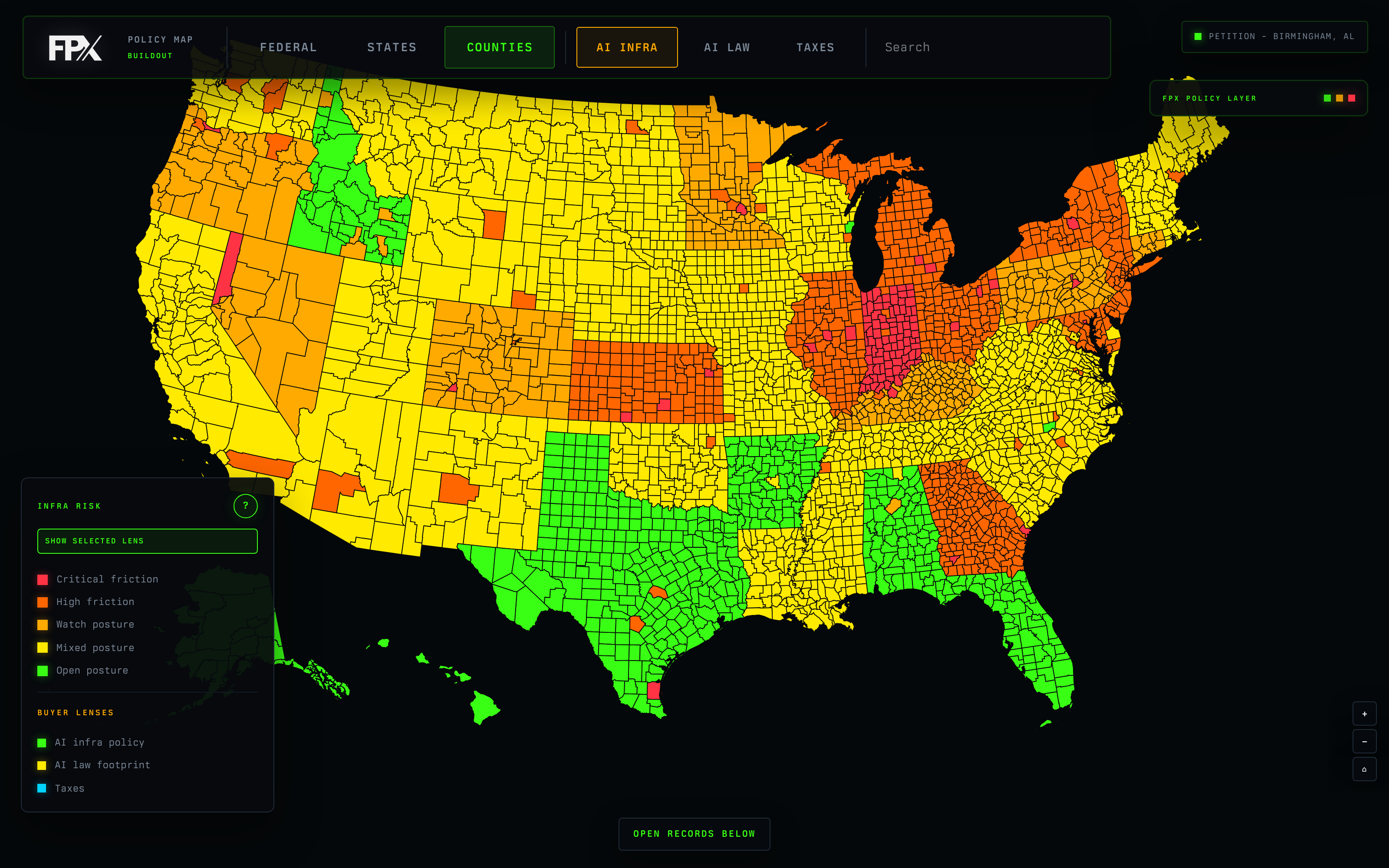 Policy Map preview